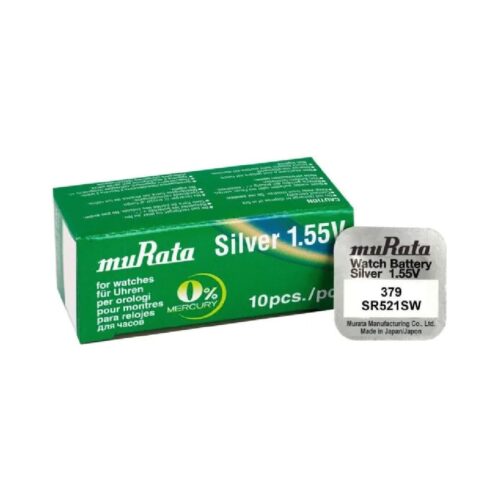 Murata 379 SR63 / SR521SW watch battery 1.5V