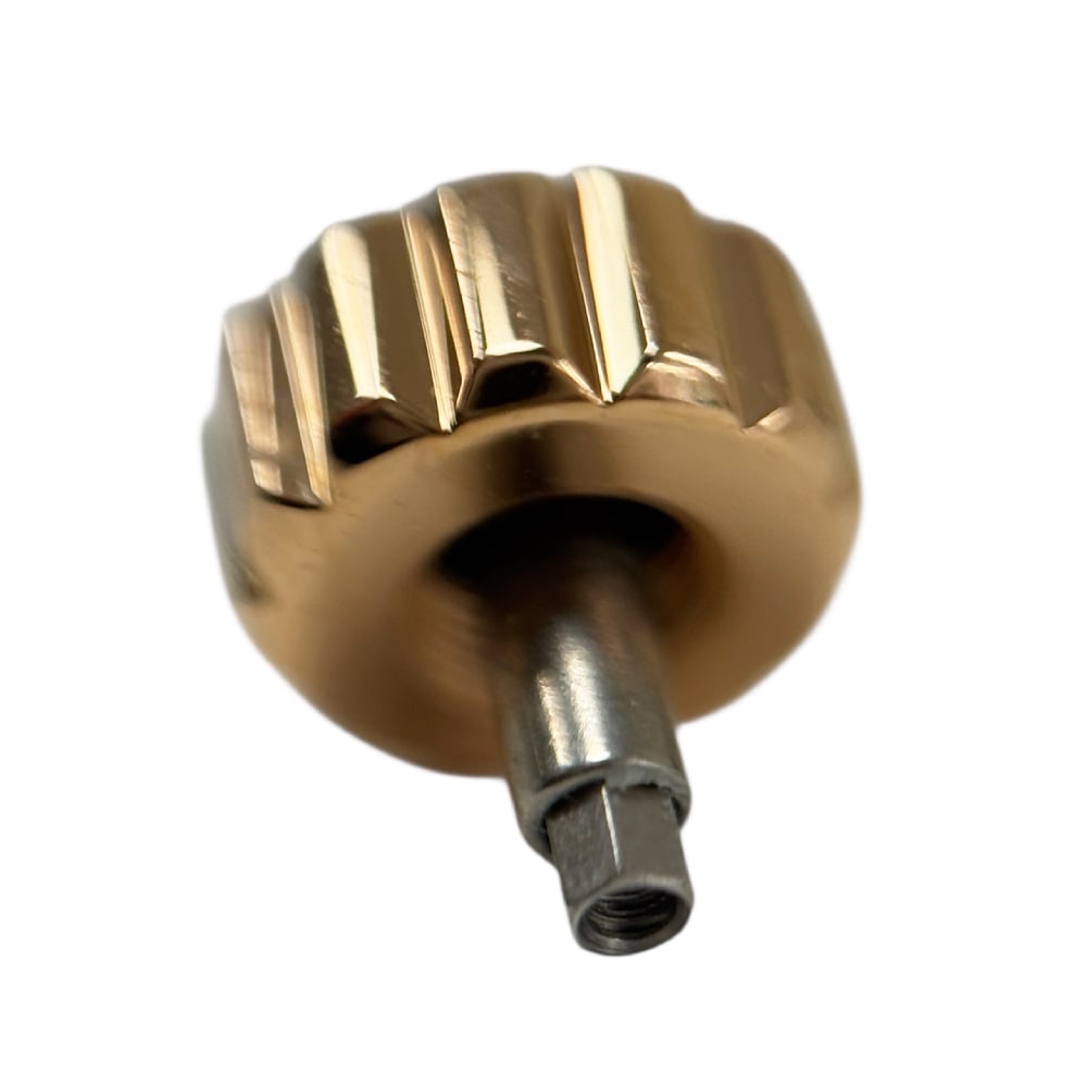 New 18k rose gold crown for Patek Philippe Nautilus 5980/1R-001 part - Image 2