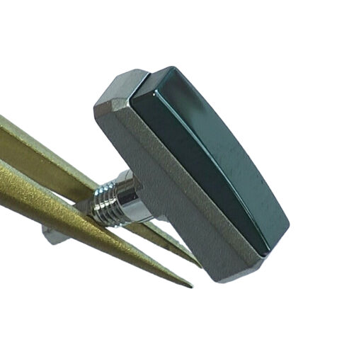 New Audemars Piguet Royal Oak Offshore 26405CE green chronograph push button part 2 o'clock