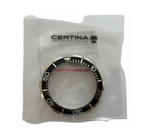 New Certina DS Action Powermatic Lunette C320020943 black bezel set