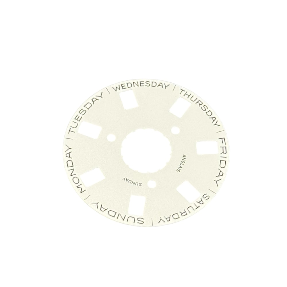 New day indication in white color for Rolex 3155, part 3155-17201