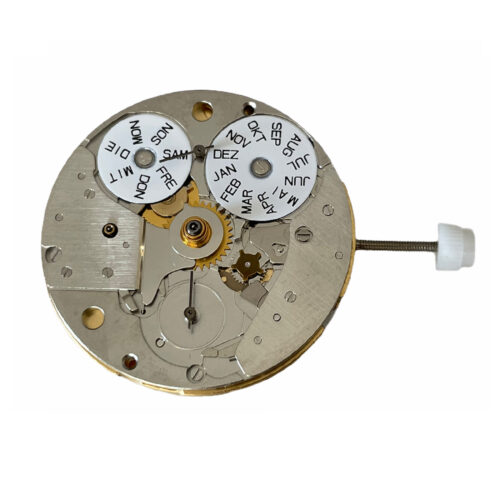ETA 7751 moon phase chronograph movement complete German language