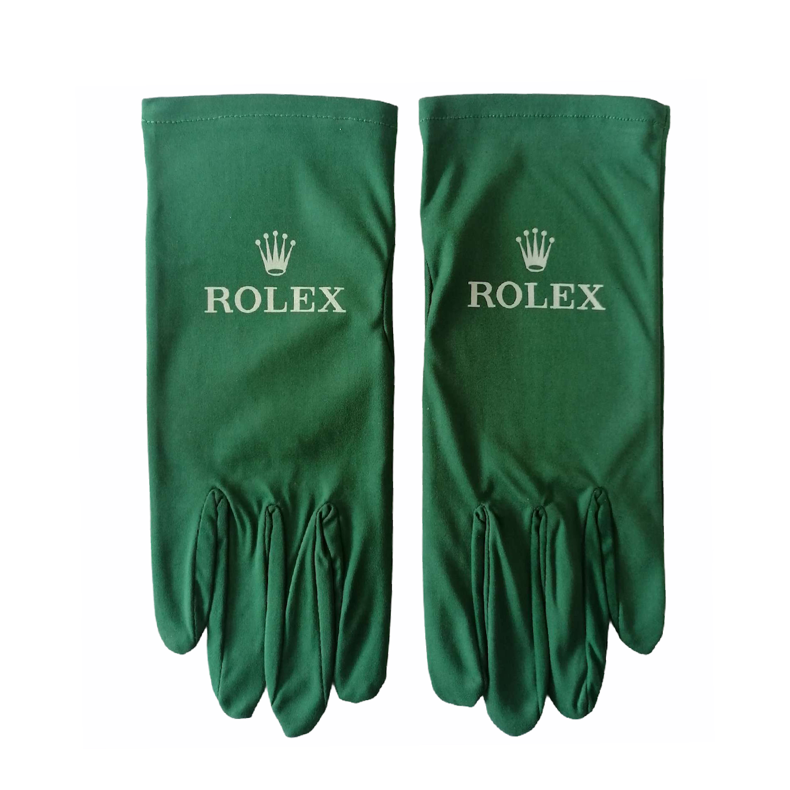 New green Rolex gloves for presentation size M