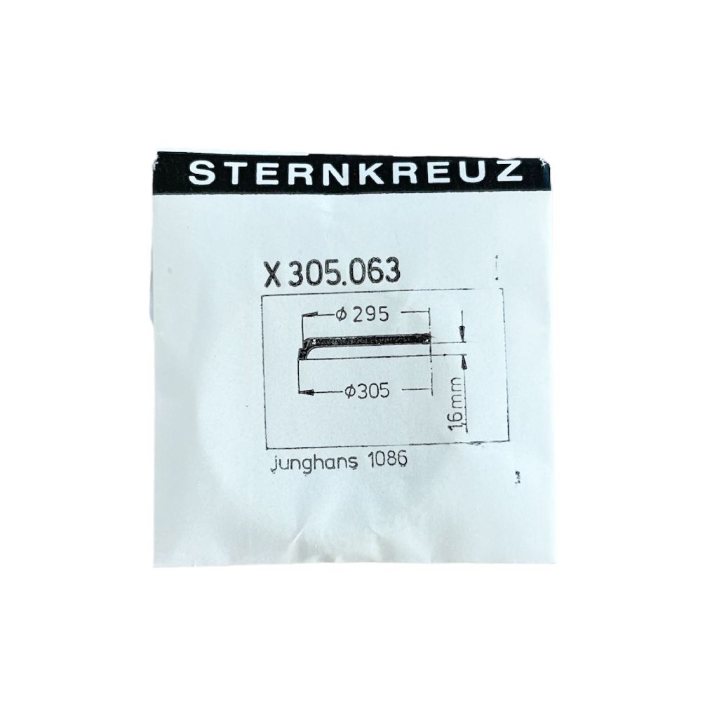 New Junghans 93/1954 305.063 crystal glass part 42197-1086