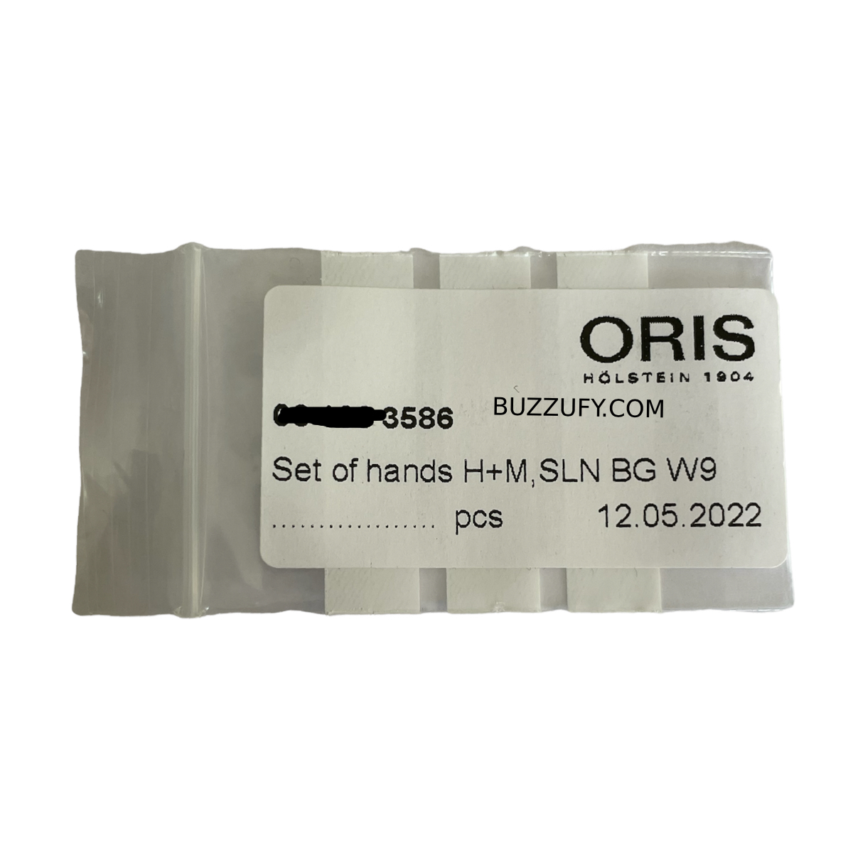 New Oris Artix GT 7671 set of hour and minute silver hands - Image 2