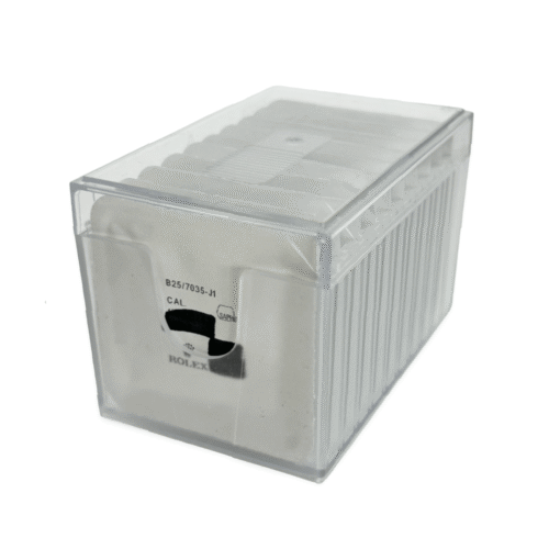 New plastic storage box for watch crystals to 10 units