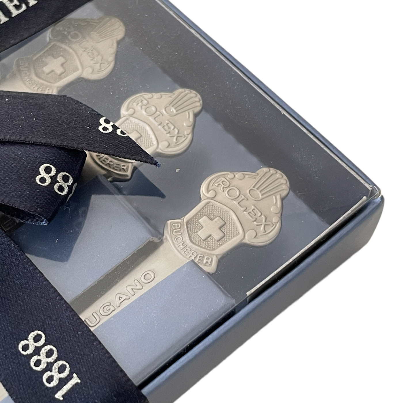 New Rolex Bucherer Lucerne set of 6 spoons - Image 3