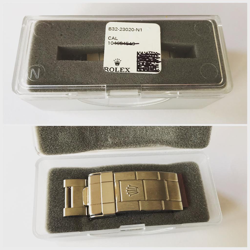 New clasp for Rolex 1680 and 5512 bracelet 93250. Reference number: B32-23020-N1