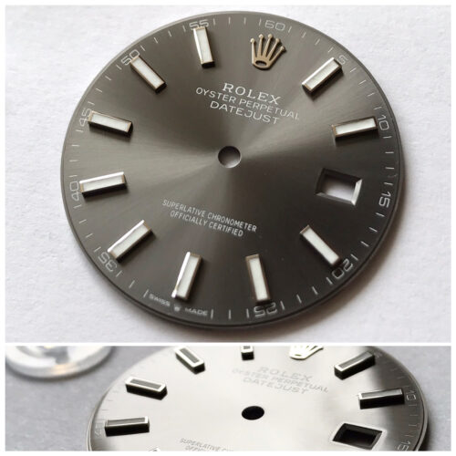 New Rolex Datejust Rhodium watch dial 126300, 126334