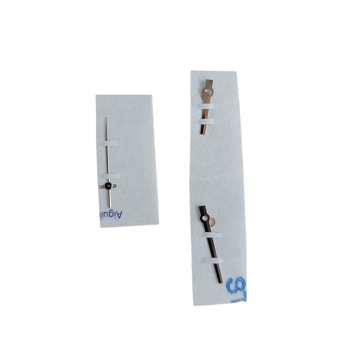 New Rolex Day Date 218239 watch set of silver hands without lume