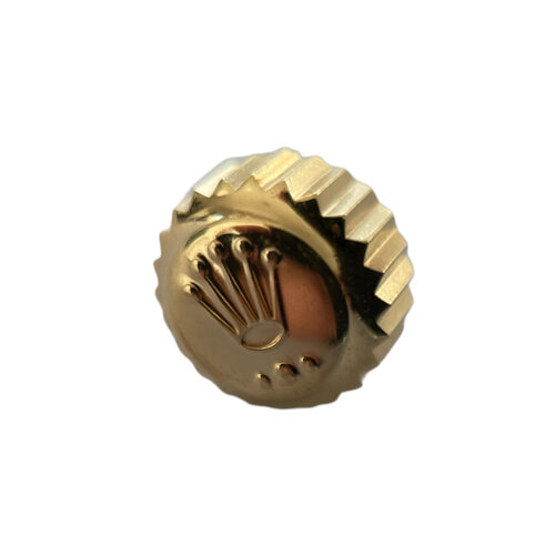 New Rolex Daytona 116503, 116523, Submariner, GMT 116713, 116718 18k gold crown 7 mm part 24-704-8