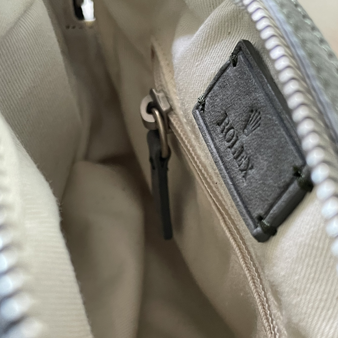 New Rolex pochette grey unisex bag 2022 - Image 5