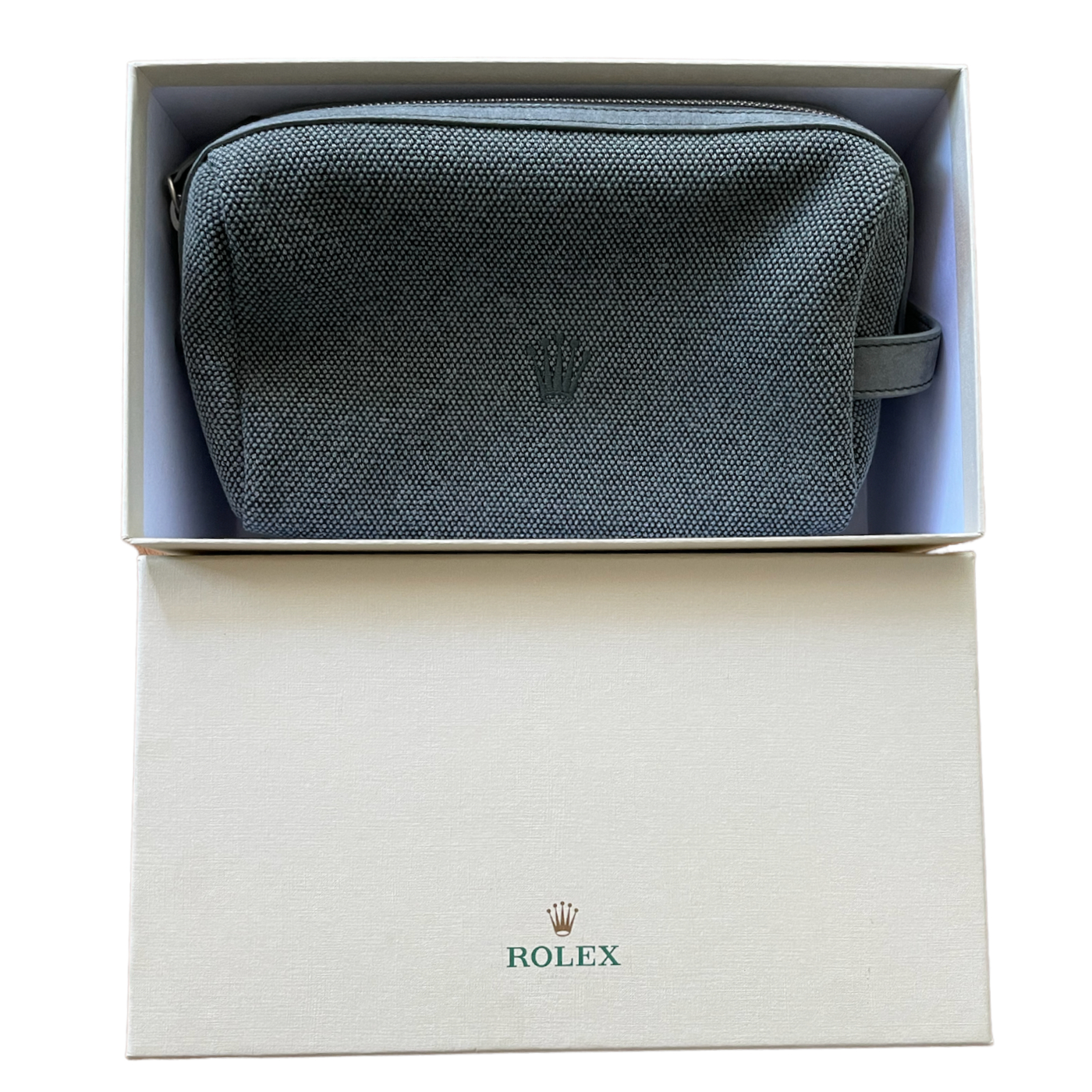 New Rolex pochette grey unisex bag 2022 - Image 6