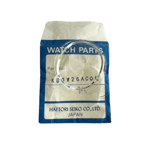 New Seiko 6119-5450 K00W26AC0G oval acrylic glass 31.28 mm part