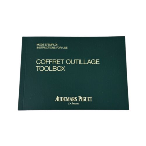 New toolbox booklet on Audemars Piguet on English and French