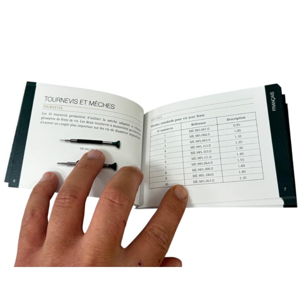 New toolbox booklet on Audemars Piguet on English and French - Image 3