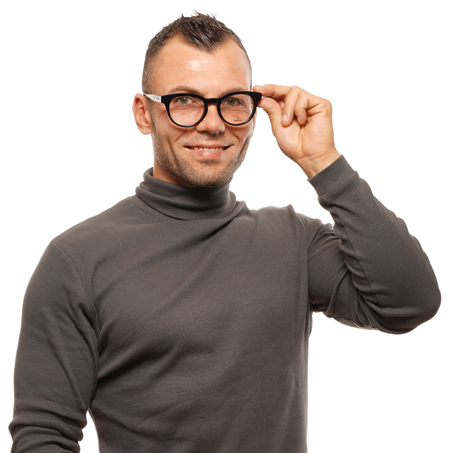 Omega OM5003-H 001 men glass optical frame 52 mm - Image 4