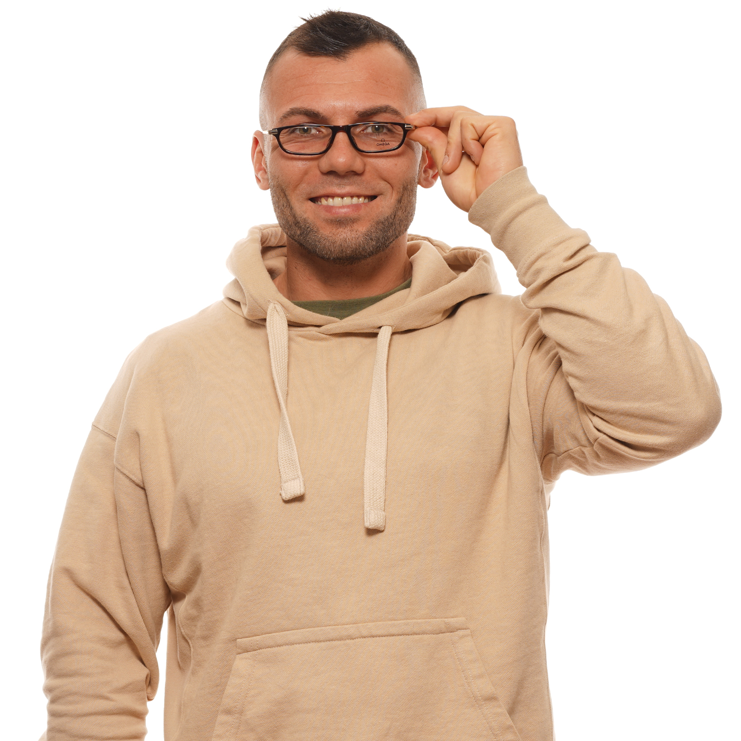 Omega OM5012 052 unisex glass optical frame 52 mm - Image 3