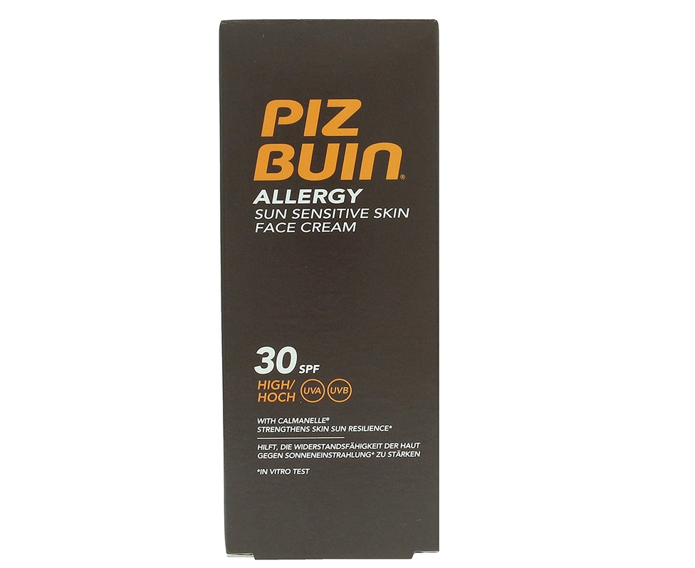 Piz Buin Allergy Sun Sensitive Face Cream SPF 30, 50 ml