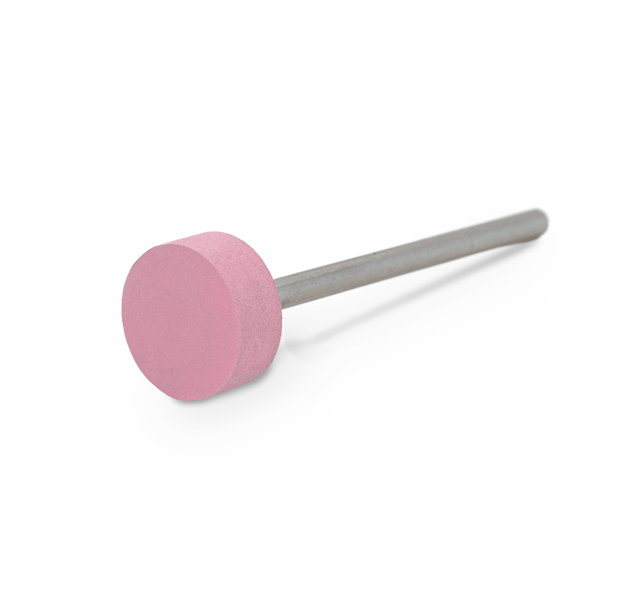 Polisher Universal pink silicon carbide wheel, Ø 11 x 4 mm, soft, grain very fine, HP-shank