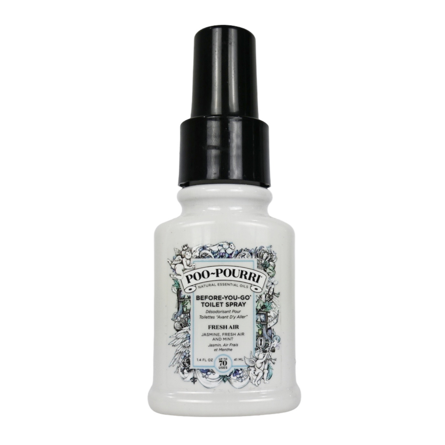 Poo-Pourri Toilet Spray, Fresh Air, Natural Air Refreshner, Odor Eliminator Made With Essential Oils, Bathroom Spray, 1.4 Fl Oz