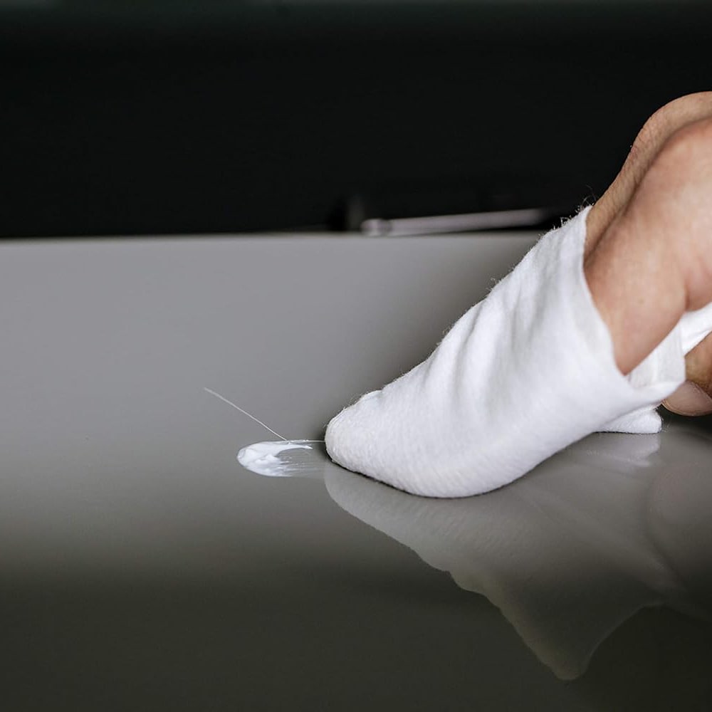 Quixx 00070 Paint Scratch Remover Kit (25G Polish, 25G Finish, 2 Cloths, 4 Sandpaper) - Image 3