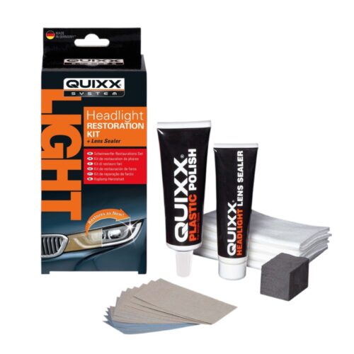 Quixx 00084 Headlight Restoration Kit for Vehicles
