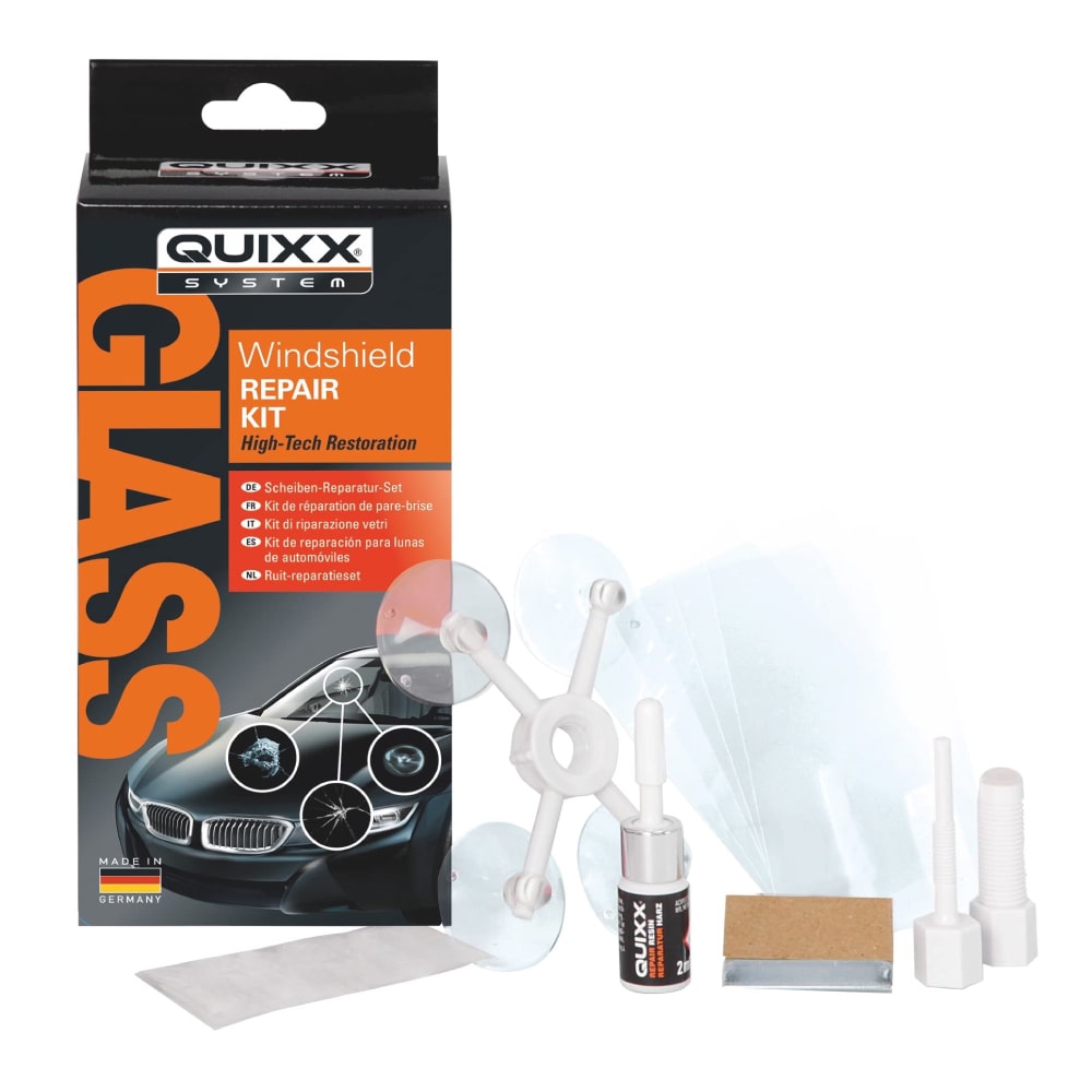 Quixx 10210 Car Windows Windshield Repair Kit