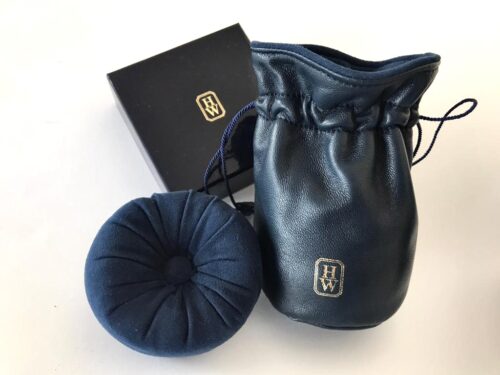 Rare new Harry Winston leather travel watch pouch