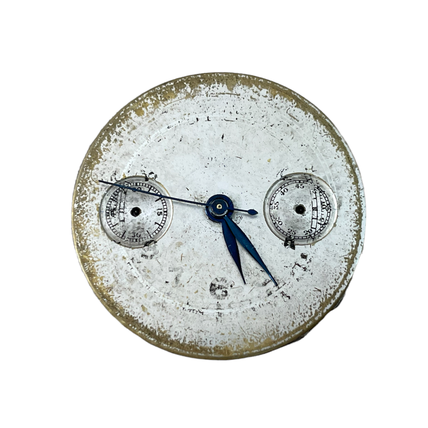 Rare vintage Landeron Hahn 3 chronograph movement for parts - Image 2