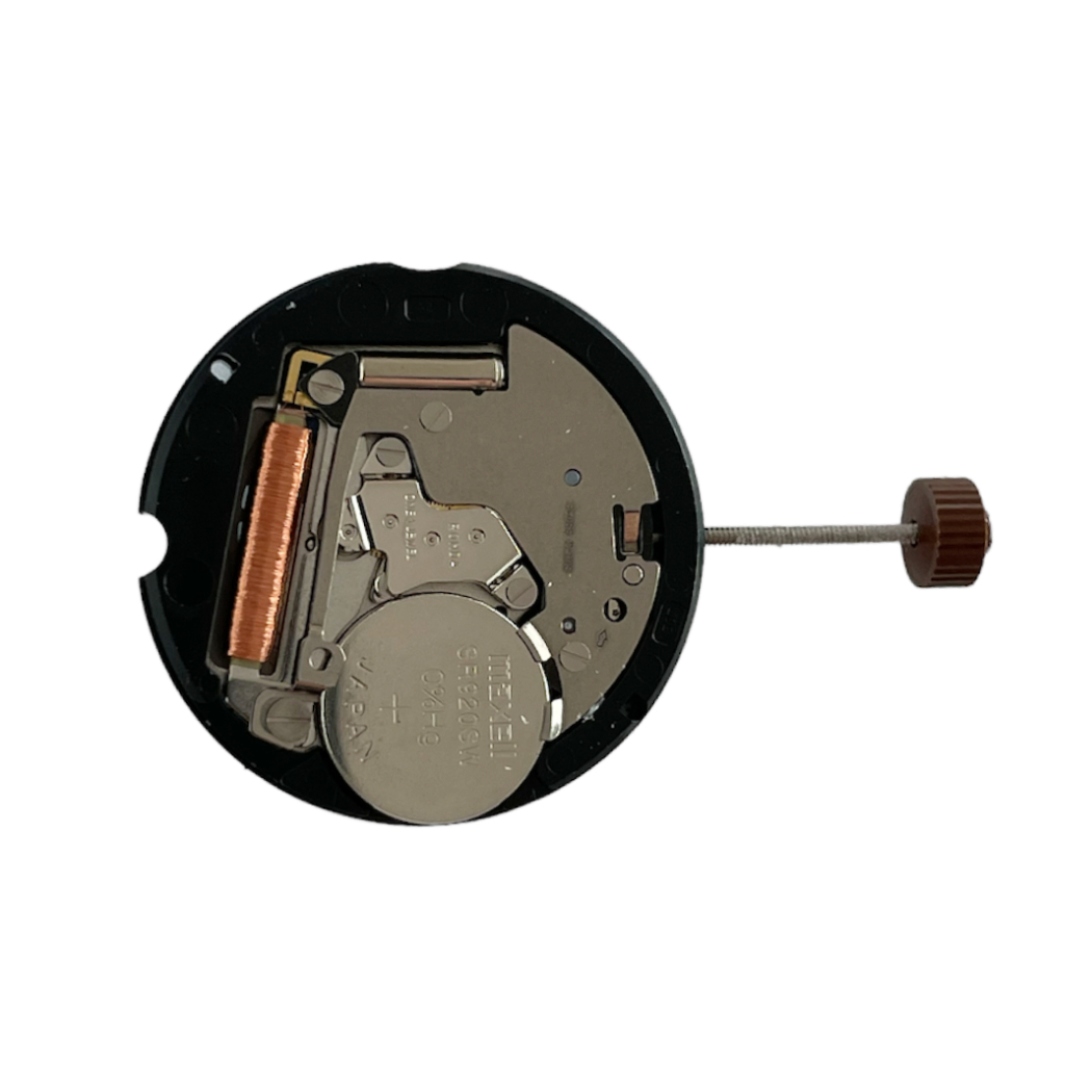 Ronda 507 10 1/2''' quartz movement with date on 3 o'clock SC-DD(3) and month