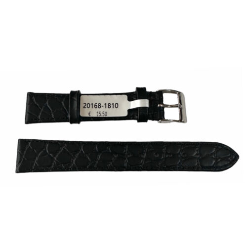 Samantha Crocodile leather strap for watches 18 mm Croco pattern
