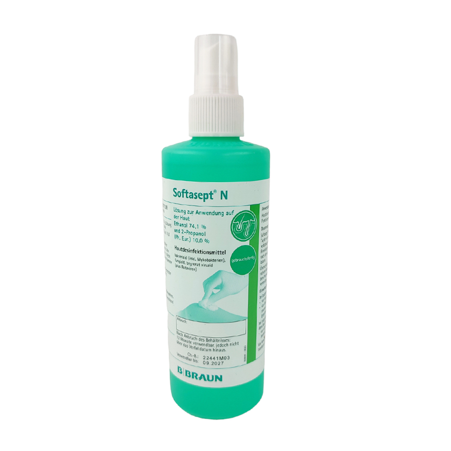 Softasept N spray bottle skin disinfection 250 ml
