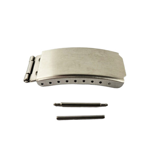 Stainless steel folding clasp for metal bracelets 16 mm