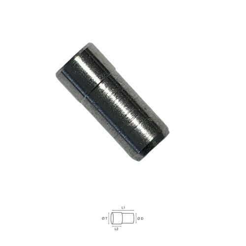 Steel tube for watch case 1.30mm