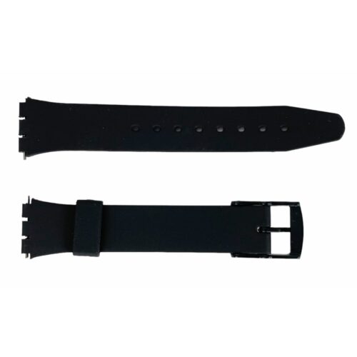 SWATCH smooth strap with plastic clasp 17 mm