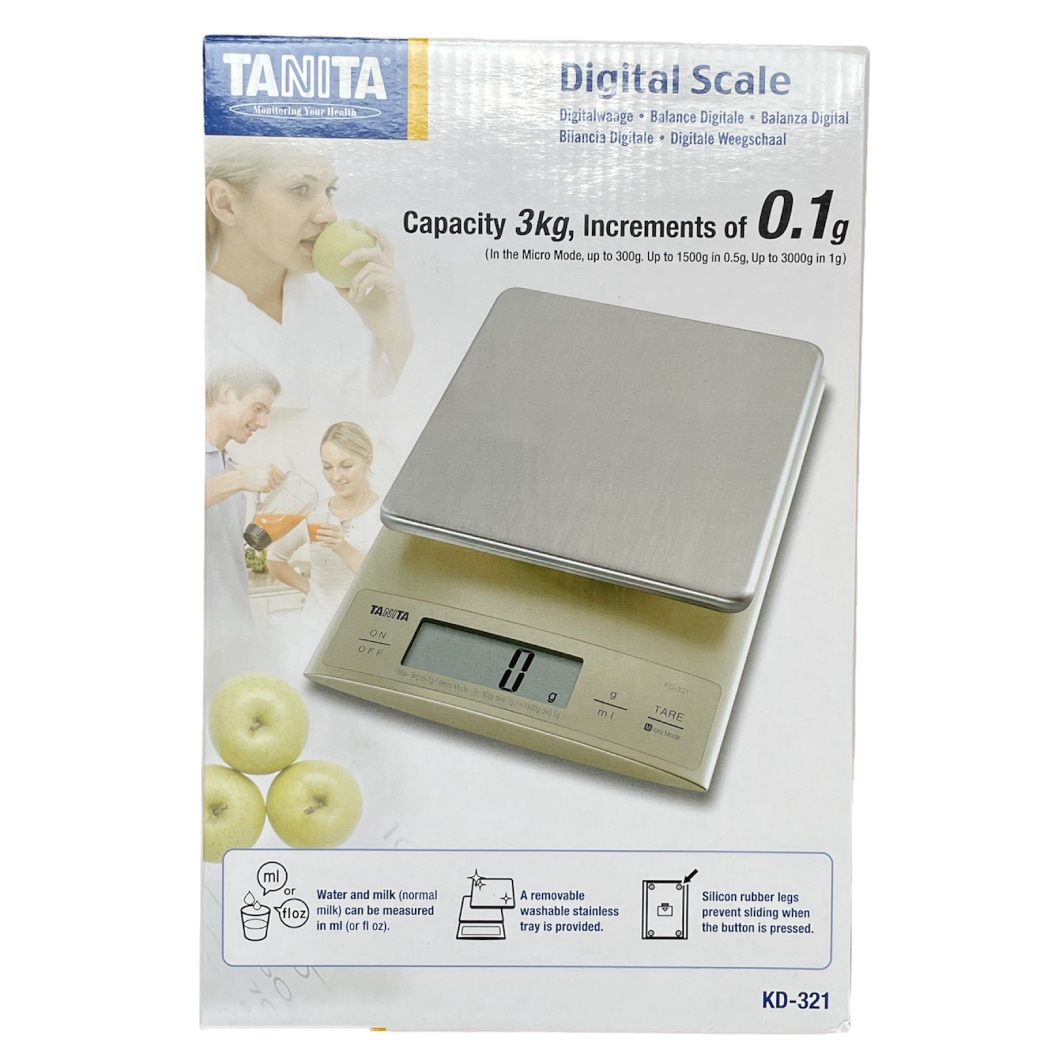 Tanita KD-321 digital scale up to 3000 grams (105oz) - Image 2