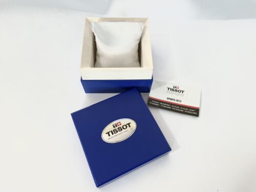 Tissot blue watch box 2013