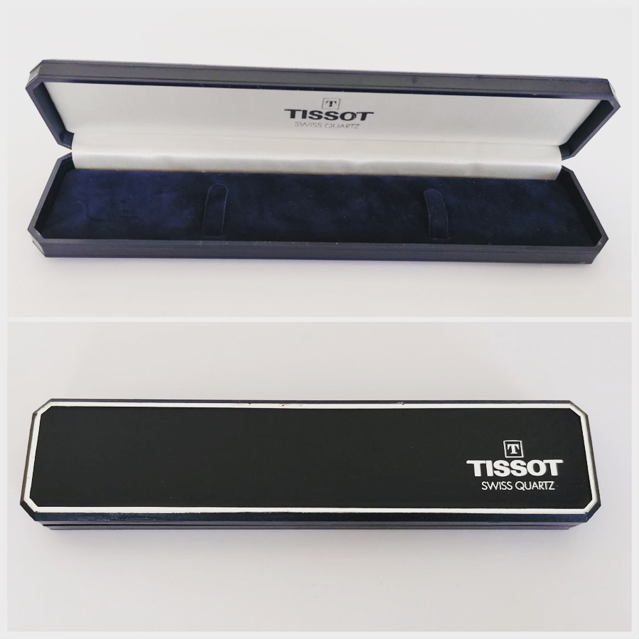 Tissot Quartz retro watch box (blue)