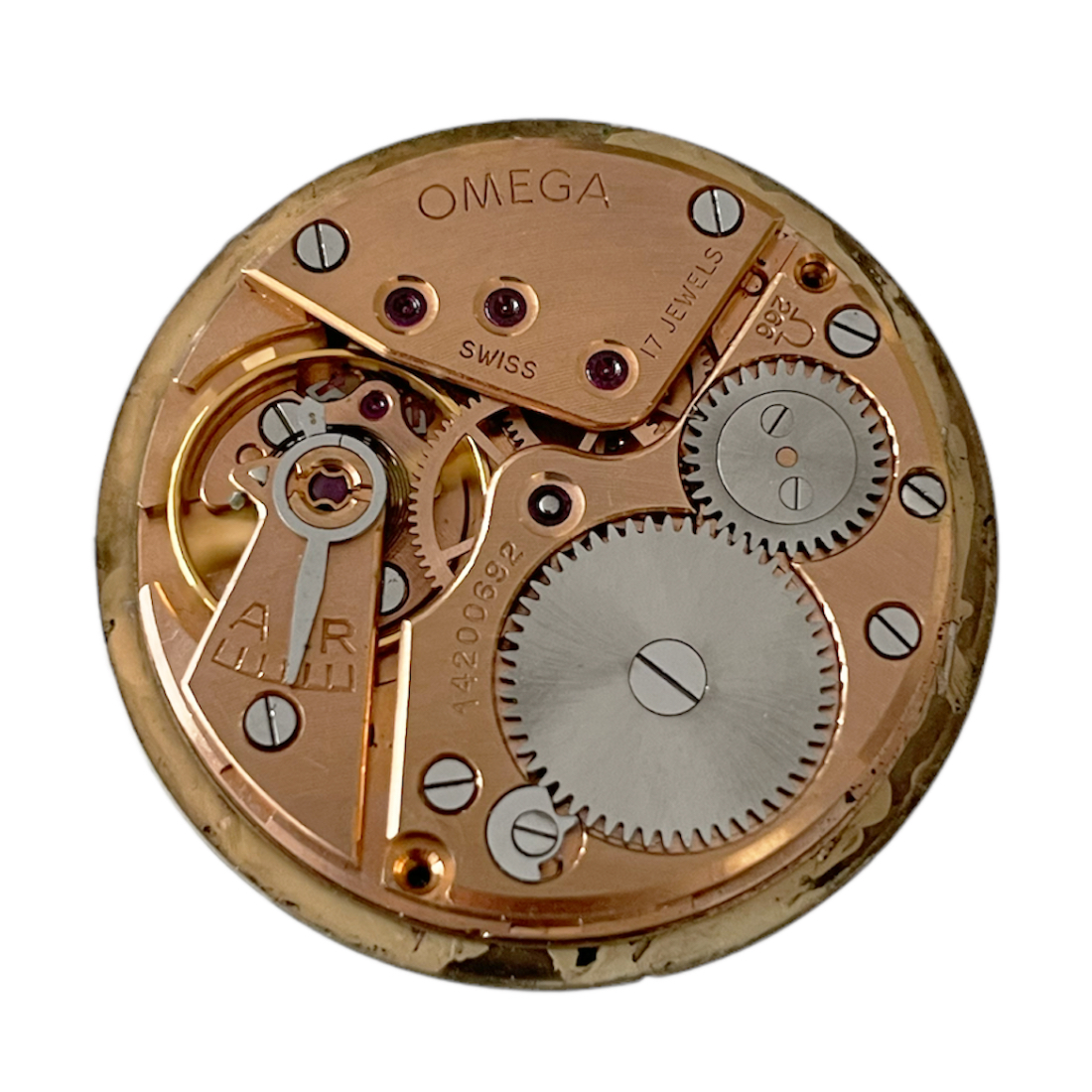 Vintage Omega Jumbo movement complete cal 266 - Image 2