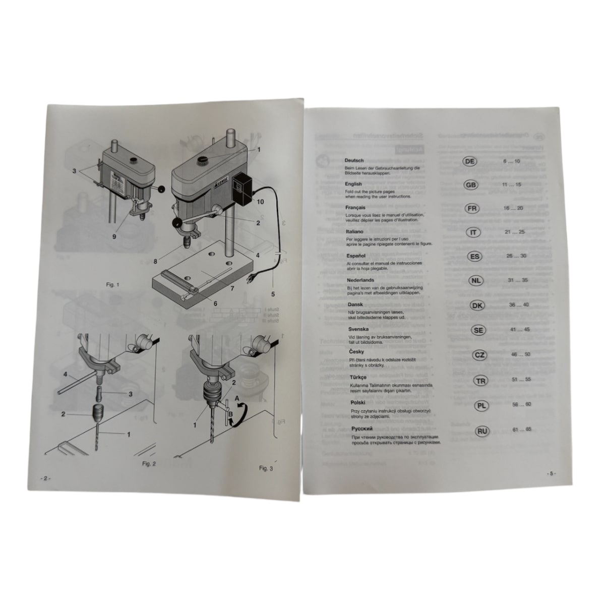 Xenox bench power drill with chuck 0.5 - 6.0 mm - Image 4