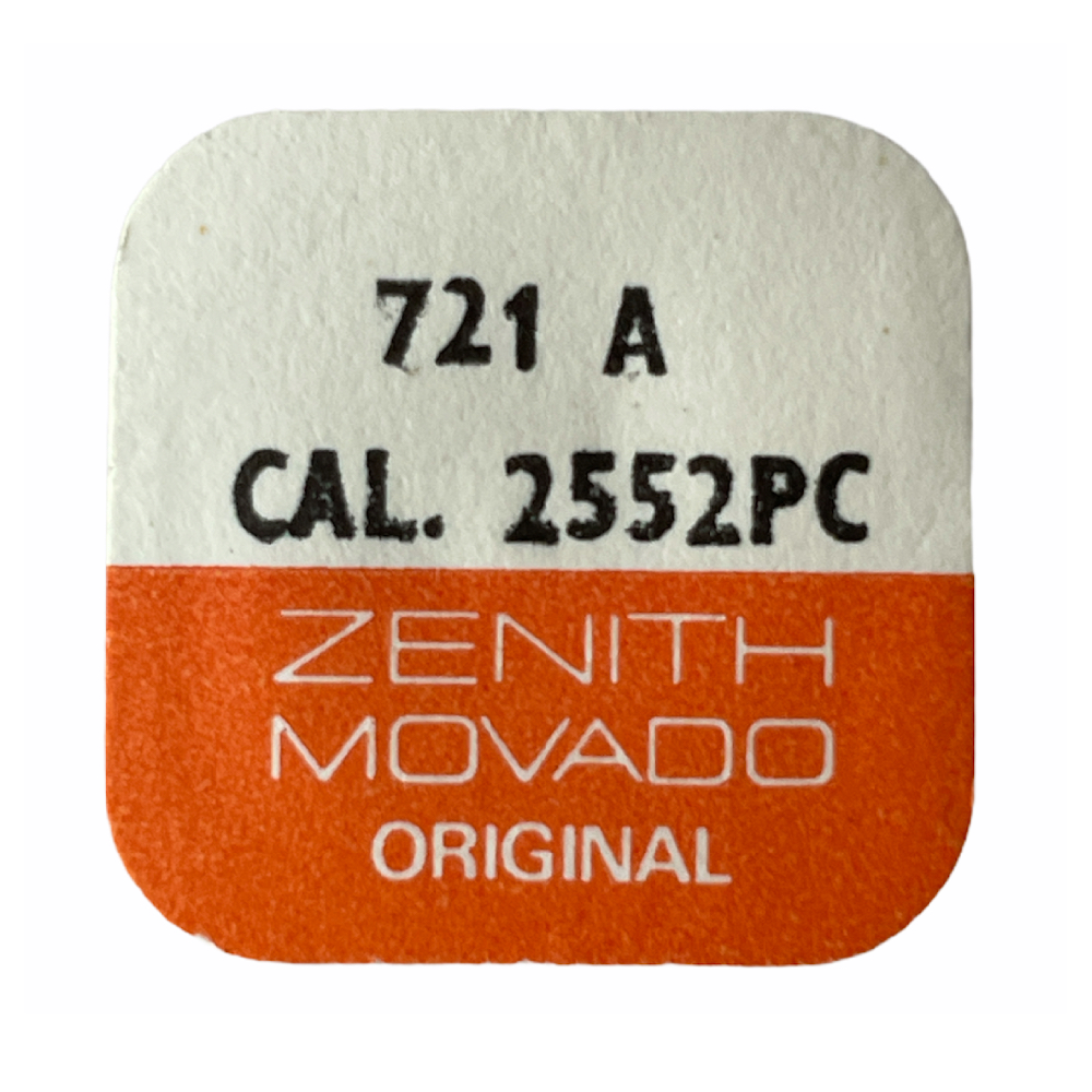 Zenith/Movado 2552PC balance complete part 721
