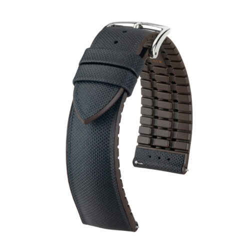 Hirsch Arne Black Calf Watch Strap 20mm 0921094050-2-20
