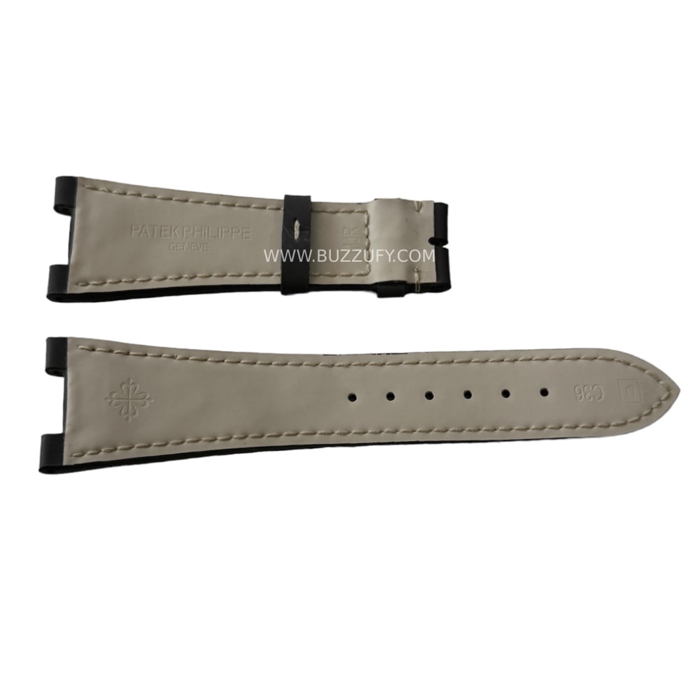 New Brown Leather Strap for Patek Philippe Watches (25 x 12 mm) - Image 3