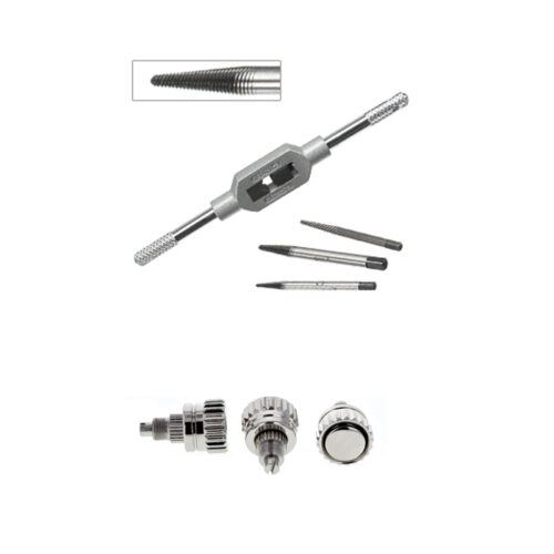 Extractor Tube Set Watchmaker Tool Crown, Pusher Tubes and Helium Valve