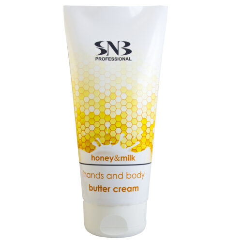 SNB Professional HONEY & MILK Hands and Body Butter cream 200 ml