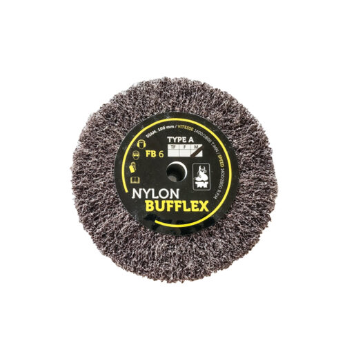 Bufflex Flap Wheel for fine Grinding disc 120 Medium 100 x 25 mm