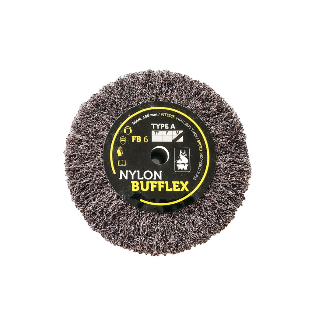 Bufflex Flap Wheel for fine Grinding disc 120 Medium 100 x 25 mm