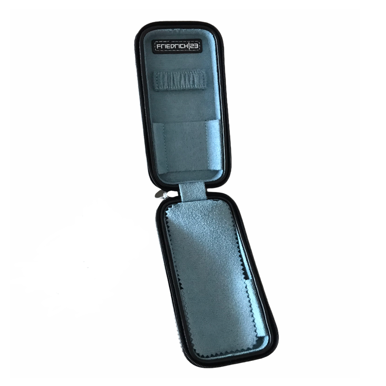 Watch travel case with zipper for 2 watches - Image 2