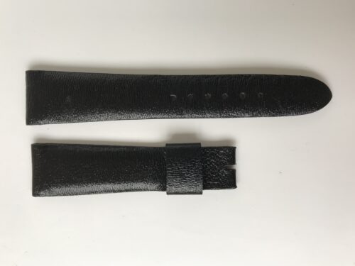 New Movado black leather strap for men watches 20mm